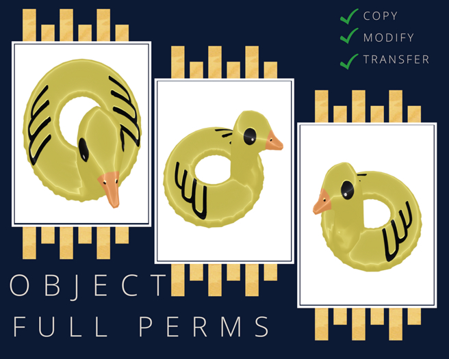 Second Life Marketplace - [ Object ] - Duck Buoy